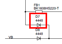 ＬＰＣ１７６９のＤ７回路図